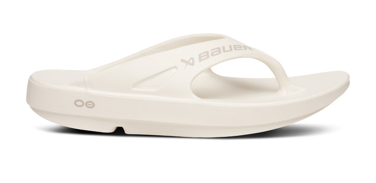 BAUER/OOFOS Men's OOriginal Sport Sandal – Chalk