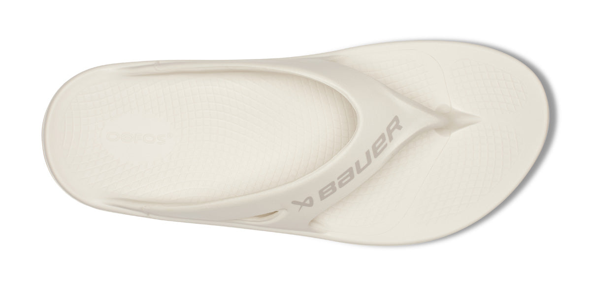 BAUER/OOFOS Men's OOriginal Sport Sandal – Chalk