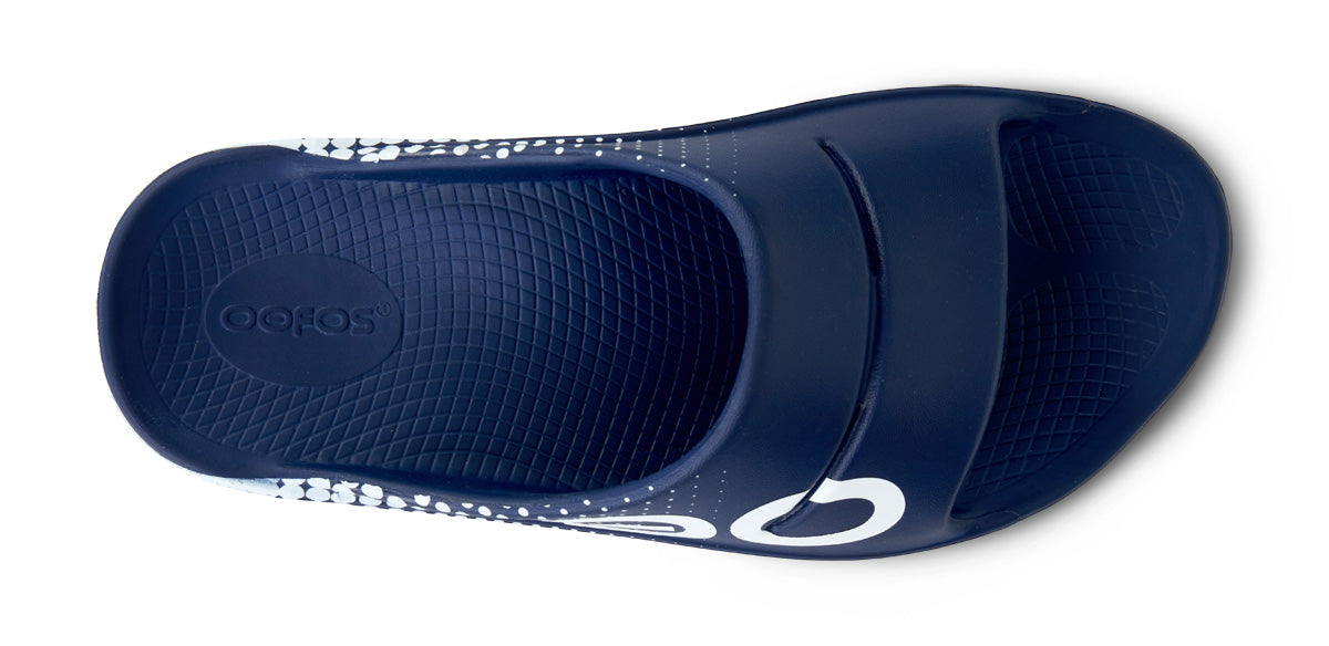 Women's OOahh Sport Slide Sandal - Navy Matrix