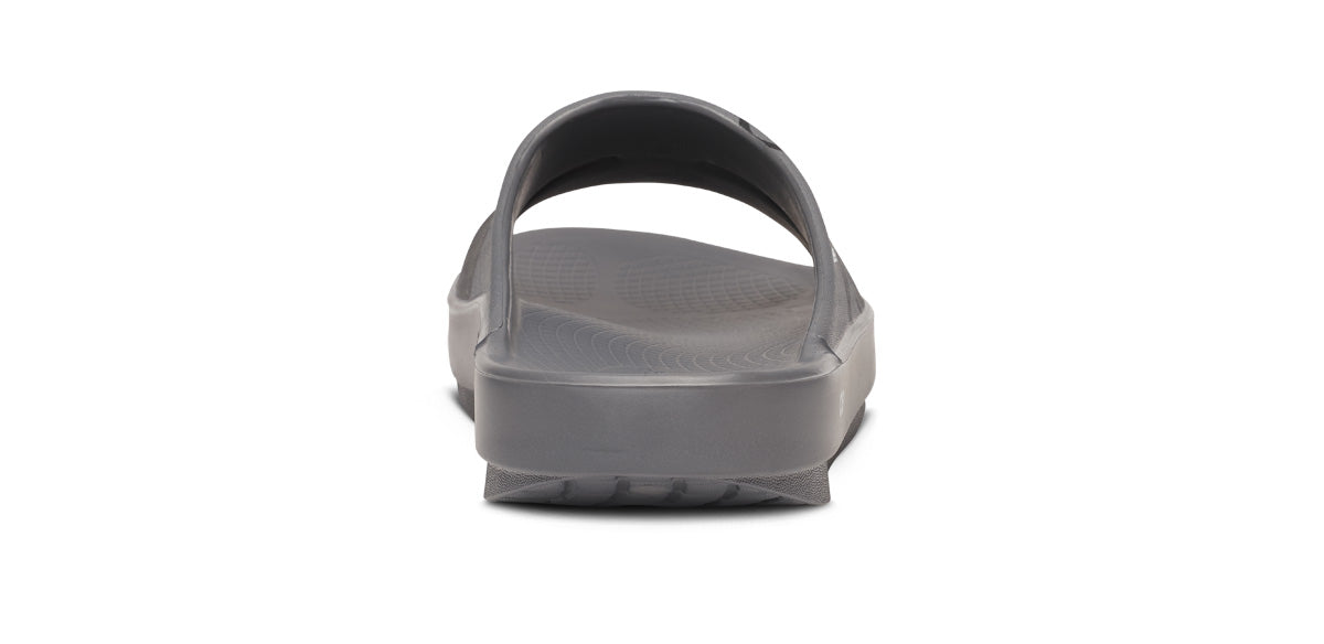 BAUER/OOFOS Women's OOahh Sport Slide Sandal – Slate