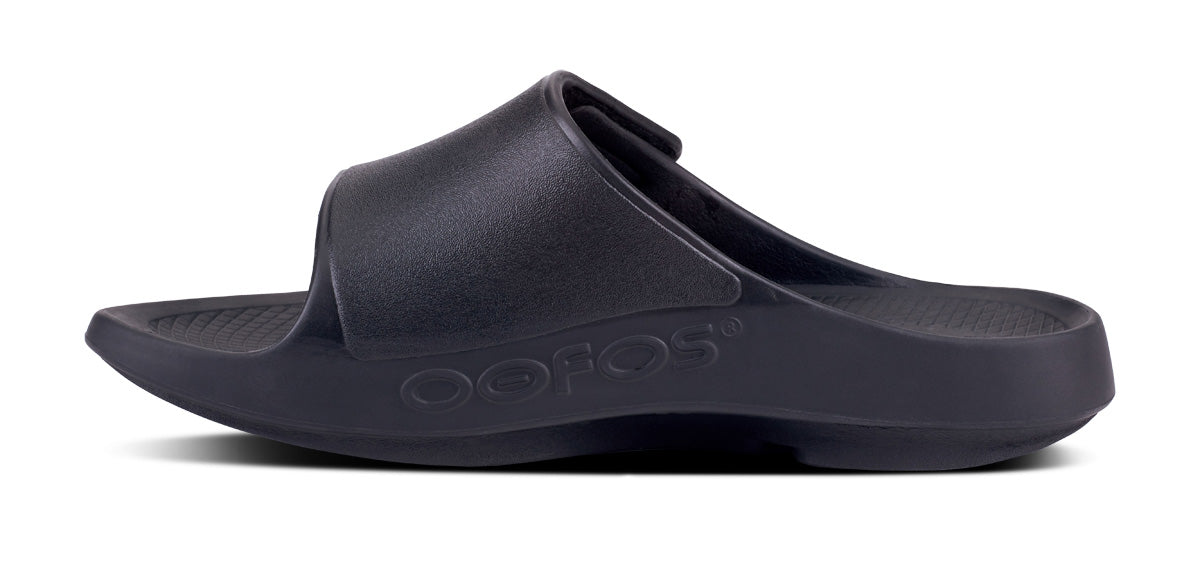 Men's OOahh Sport Flex Sandal - Matte Black