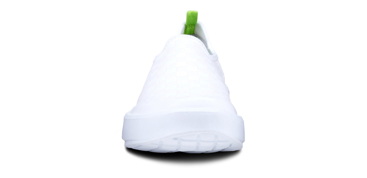 Women's OOmg eeZee Low Shoe - White Checker (SALE)