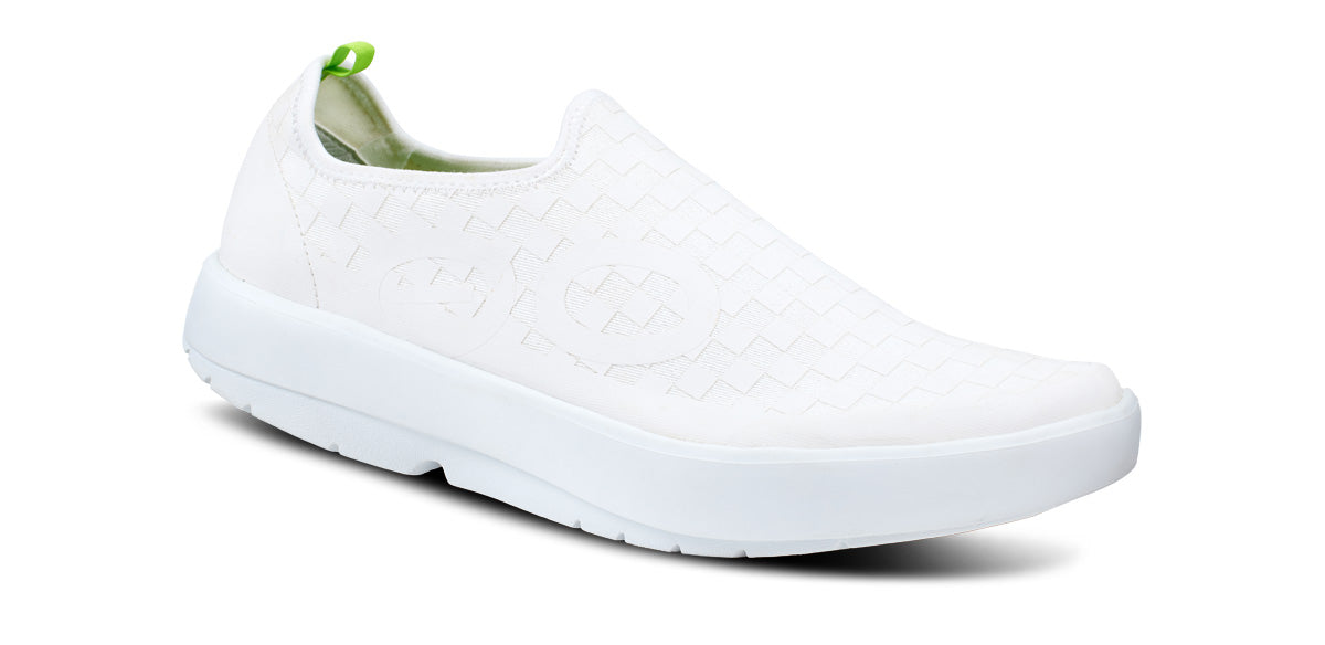 Men's OOmg eeZee Low Shoe - White Checker (SALE)