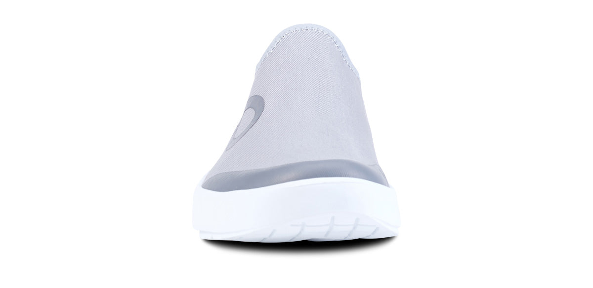 Men's OOmg eeZee Low Shoe - White Gray (SALE)