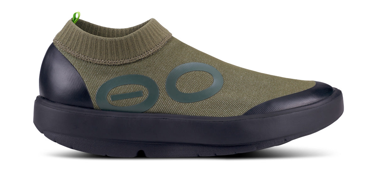 Men's OOmg eeZee Mid Shoe - Black & Green (SALE)