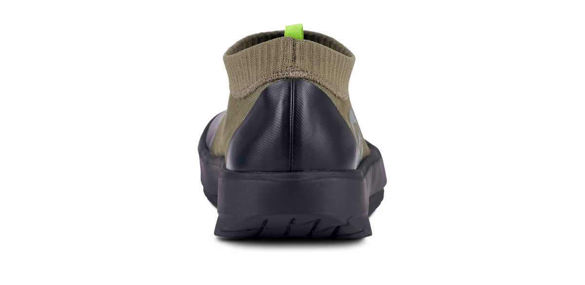 Men's OOmg eeZee Mid Shoe - Black & Green (SALE)