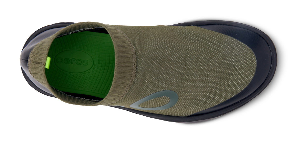 Men's OOmg eeZee Mid Shoe - Black & Green (SALE)