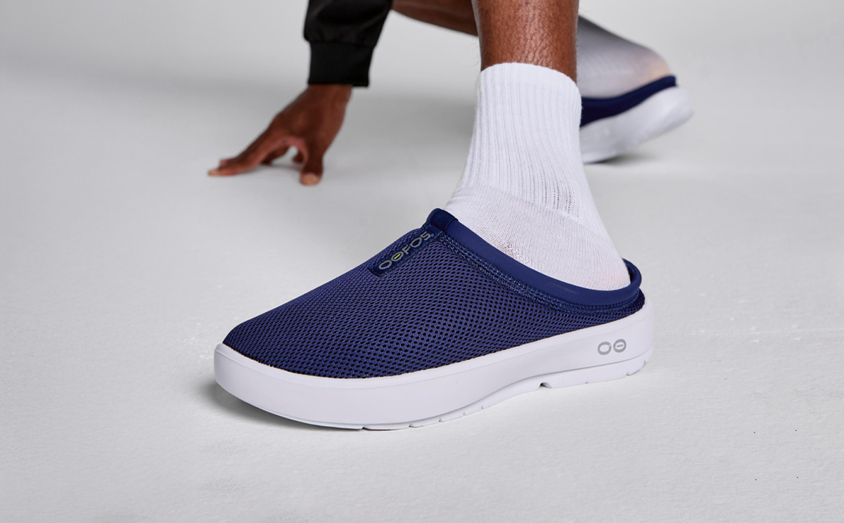Men's OOcoozie Sport Mule - Navy