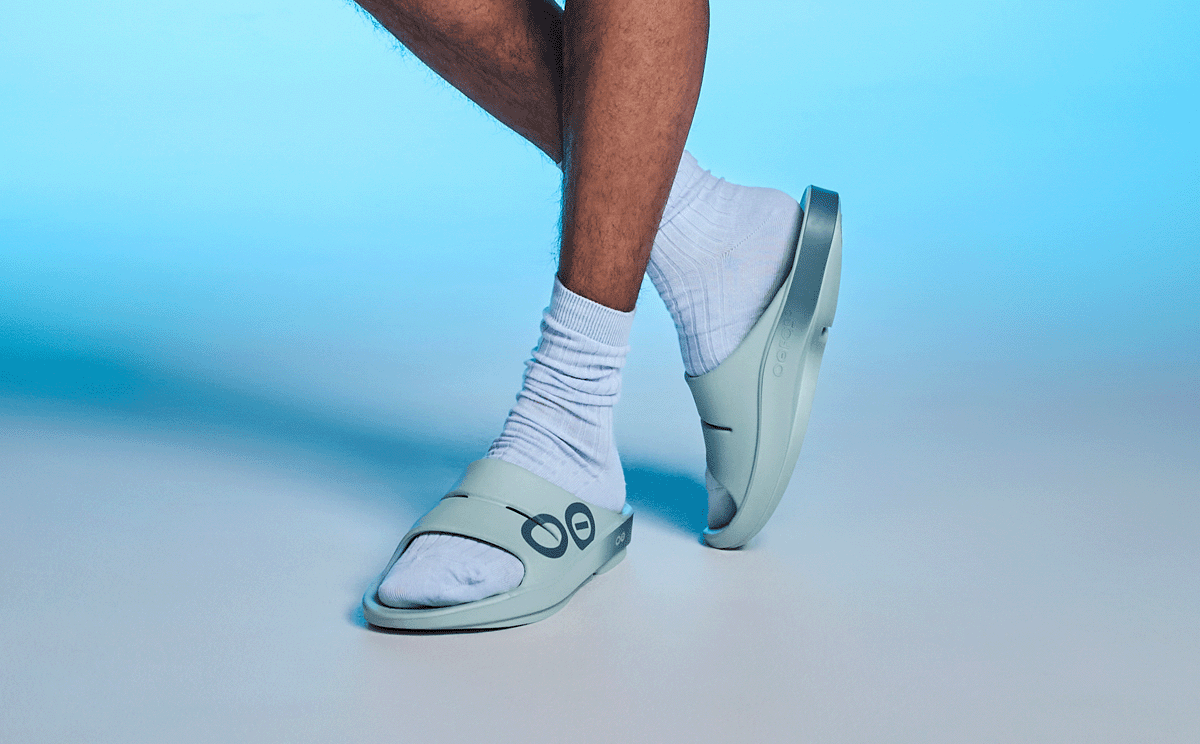 Men's OOahh Sport Slide Sandal - Storm Fade
