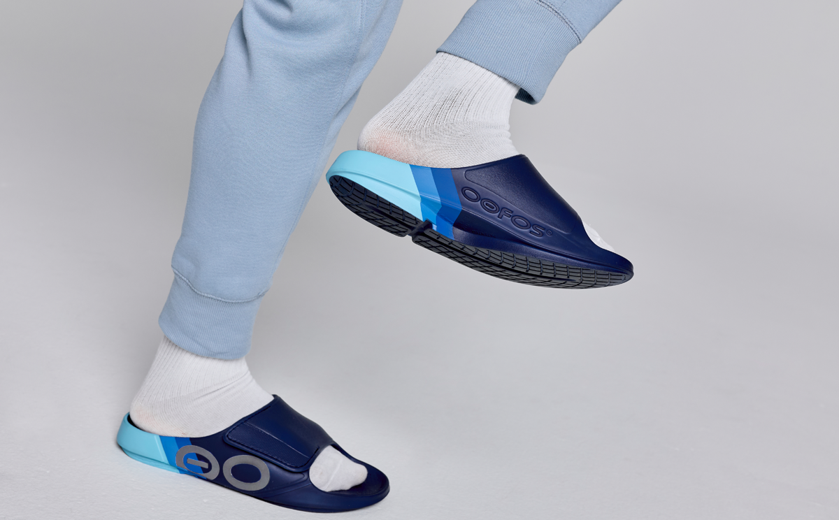 Men's OOahh Sport Flex Sandal - Sky Rally